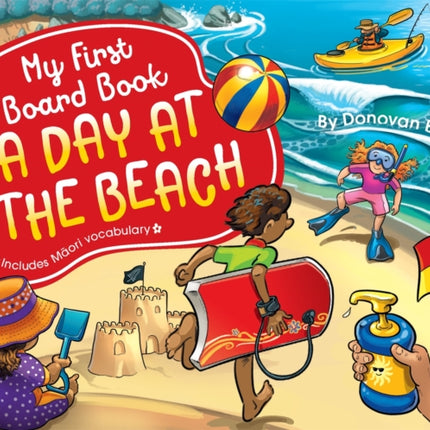 My First Board Book: A Day at the Beach