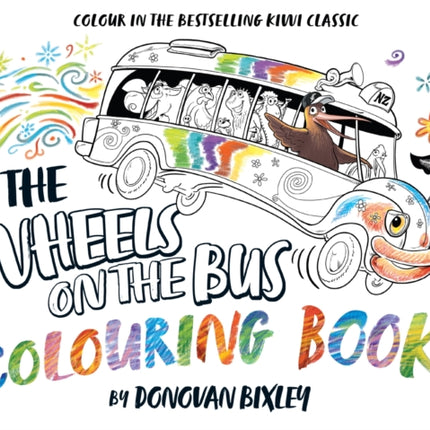 The Wheels on the Bus Colouring Book