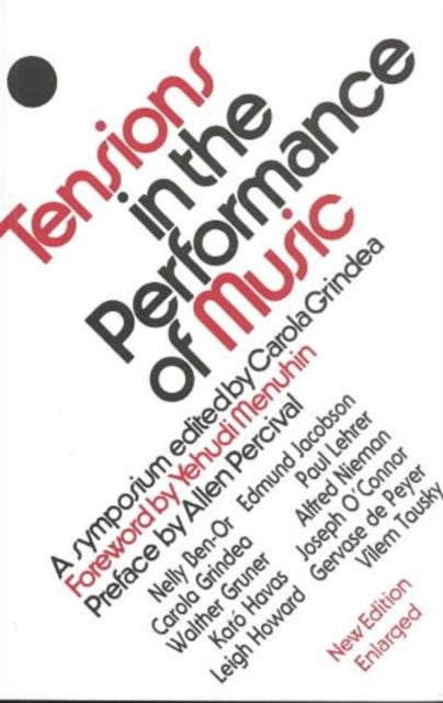 Tensions in the Performance of Music: A Symposium