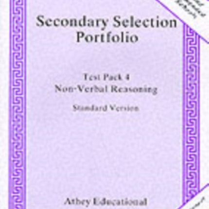 Secondary Selection Portfolio: Pack 4: Non-verbal