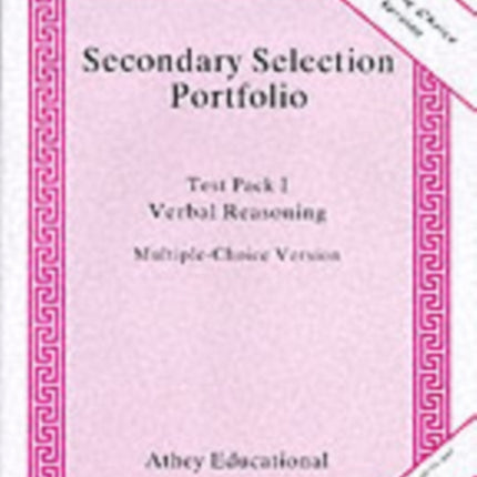 Secondary Selection Portfolio: Test Pack 1: