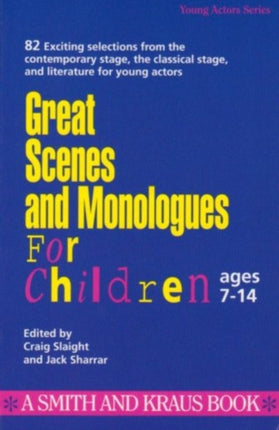 Great Scenes and Monologues for Children