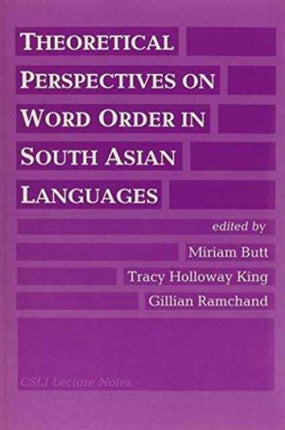 Theoretical Perspectives on Word Order in South