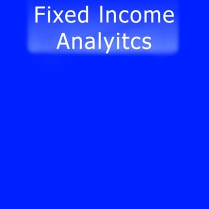 Advanced Fixed Income Analytics