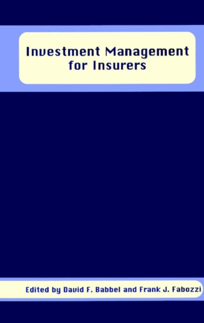 Investment Management for Insurers