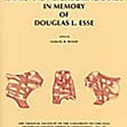 Studies in the Archaeology of Israel and Neighboring Lands in Memory of Douglas L. Esse