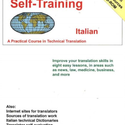 Translator Self Training Italian: A Practical Course in Technical Translation