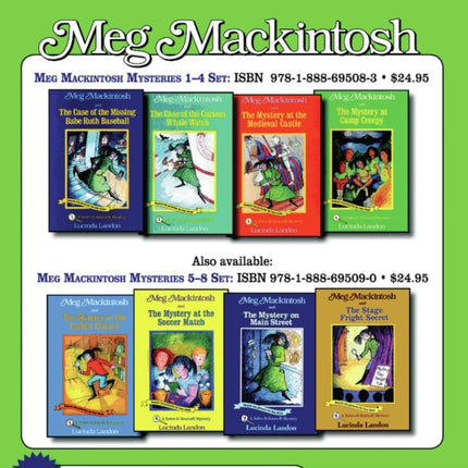 Meg Mackintosh Mysteries Set: Books 1-4