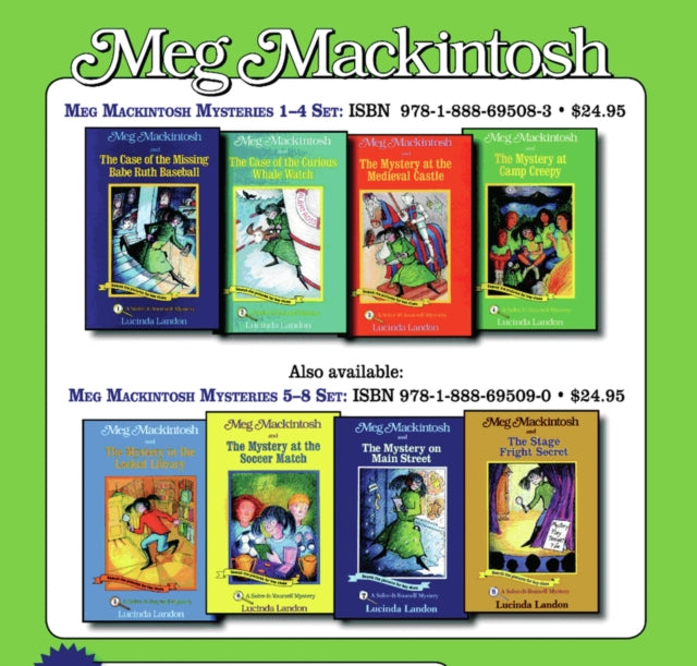 Meg Mackintosh Mysteries Set: Books 1-4