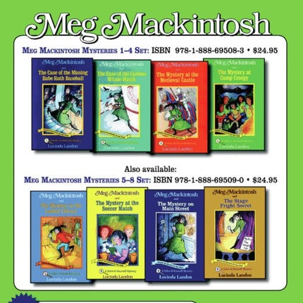 Meg Mackintosh Mysteries Set: Books 5-8