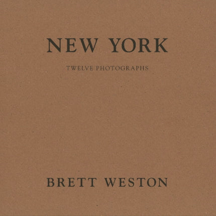 New York: Twelve Photographs