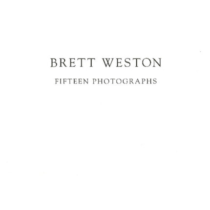 Fifteen Photographs