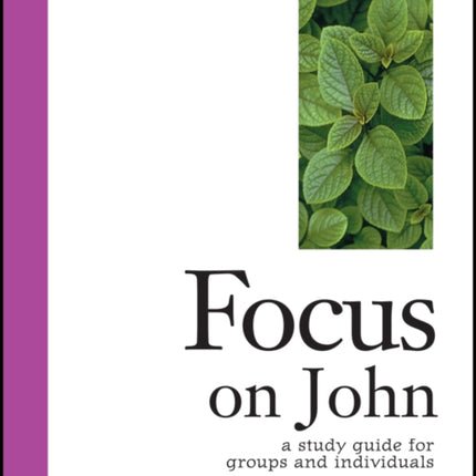 Focus on John: A Study Guide for Groups and