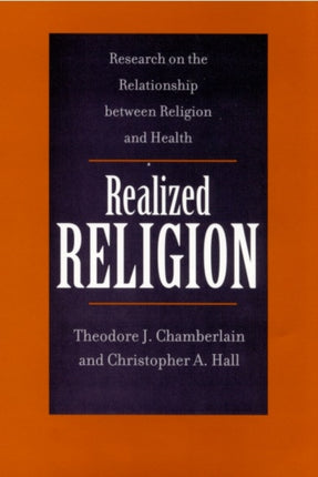 Realized Religion: Relationship Between Religion