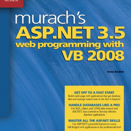 Murach's ASP.NET 3.5 Web Programming with VB 2008