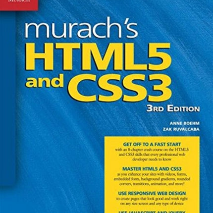 Murachs HTML5 & CSS3