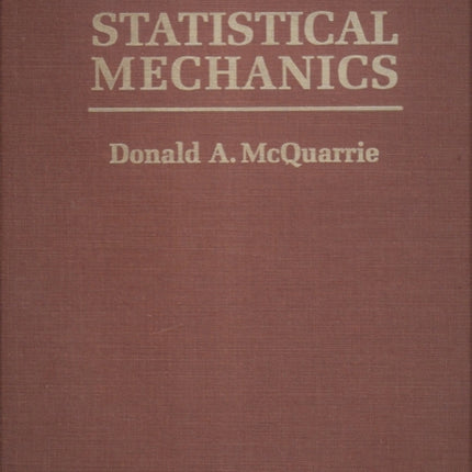 Statistical Mechanics