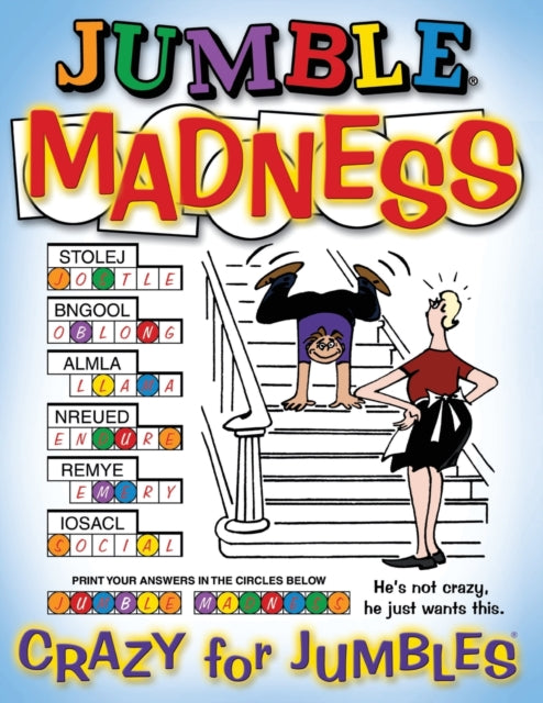 Jumble® Madness: Crazy for Jumbles®