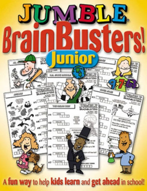 Jumble® BrainBusters Junior: A Fun Way to Help Kids Learn and Get Ahead in School