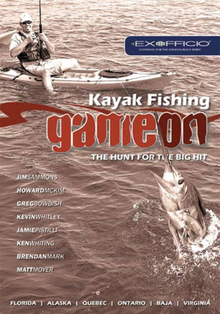 Kayak Fishing Game On DVD