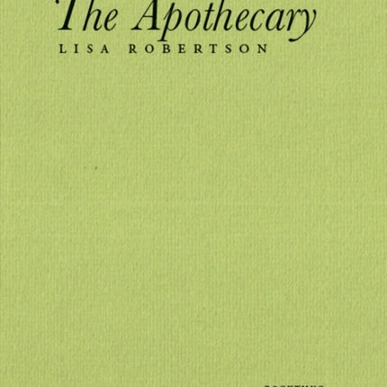 The Apothecary