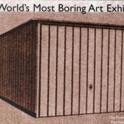 The World's Most Boring Art Exhibition: Das Deutsche Handwerk Presents