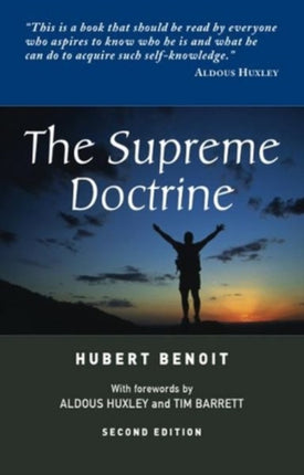 Supreme Doctrine: Psychological Studies in Zen Thought; 2nd edition