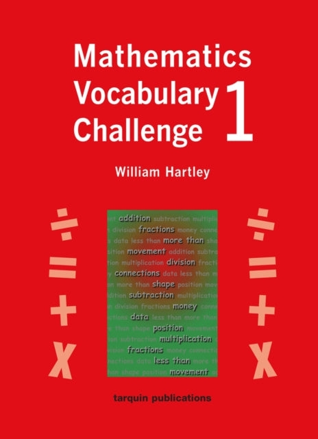 Mathematics Vocabulary Challenge One: 36 Blackline Worksheets Ages 5-7