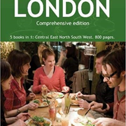 Vegan London Complete: 5 books in 1: Central East North South West. 800 pages.