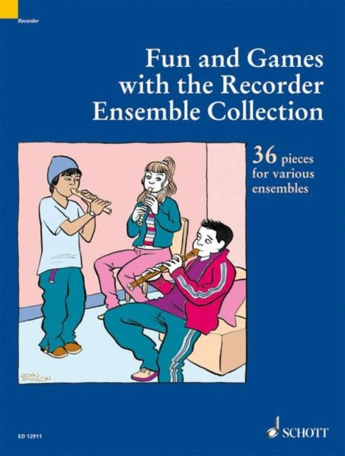 Ensemble Collection 36 Pieces for Various Ensembles for 34 Recorders