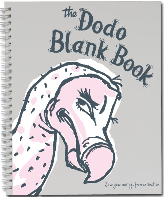 Dodo Blank Book (Dodo Pad): Notebook for artists, doodlers, note-takers made with high quality 100gsm paper suitable for fountain pen. Saving your musings from extinction.