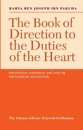 The Book of Direction to the Duties of the Heart