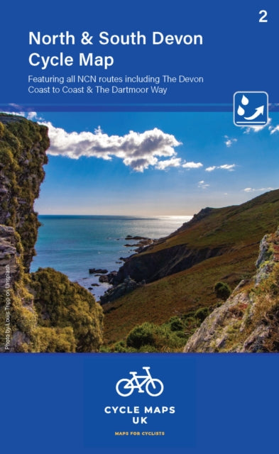 North and South Devon Cycle Map 2: Including the Devon Coast to coast and The Dartmoor Way: 2023