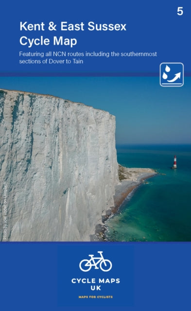 Kent and East Sussex Cycle Map 5: Including the Southern most sections of Dover to Tain: 2023