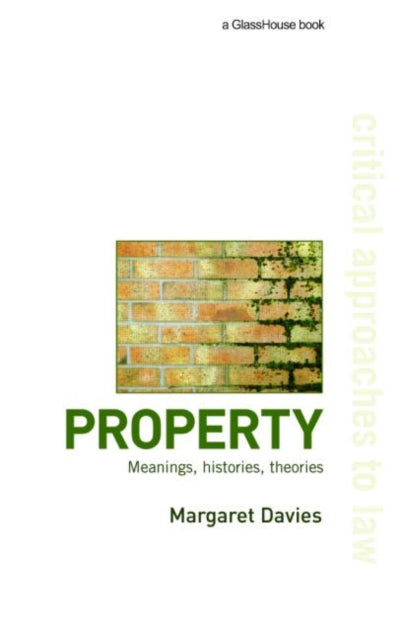 Property: Meanings, Histories, Theories
