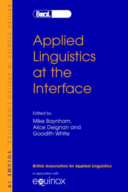 Applied Linguistics at the Interface