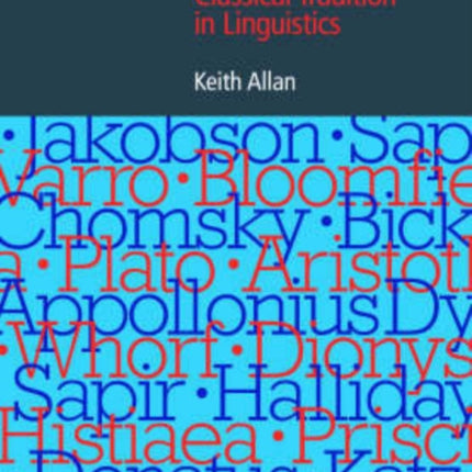 The Western Classical Tradition in Linguistics Equinox Textbooks  Surveys in Linguistics