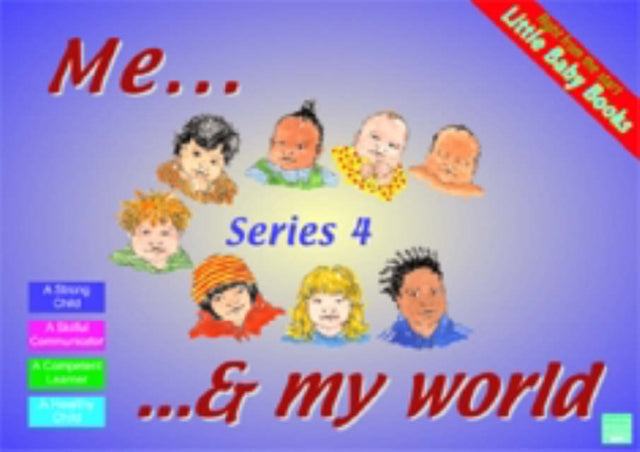 Little Baby Books Set 4: Me and My World, Get the Message, Let's Explore, Me and You