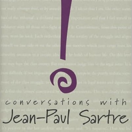 Conversations with JeanPaul Sartre