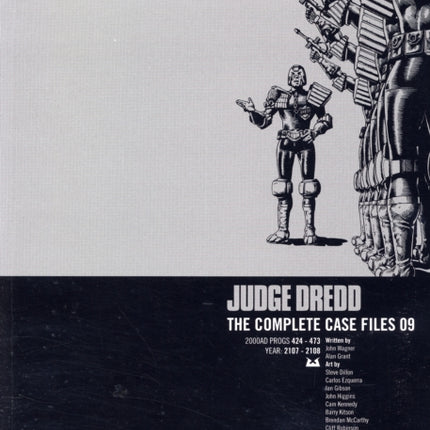 Judge Dredd: The Complete Case Files 09