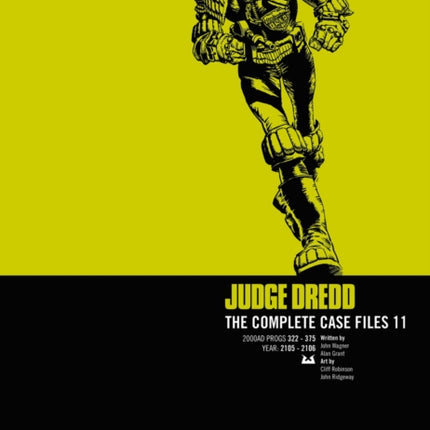 Judge Dredd: The Complete Case Files 11