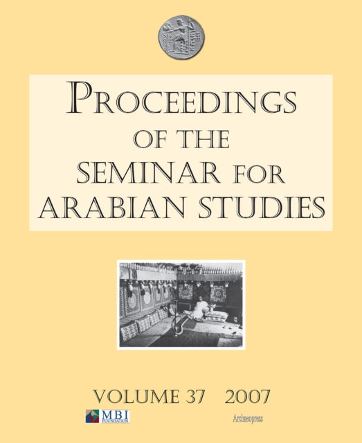 Proceedings of the Seminar for Arabian Studies