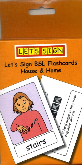 Let's Sign BSL Flashcards: House and Home