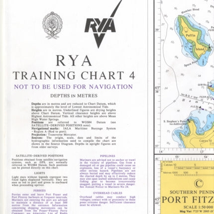 RYA Training Chart: No. 4