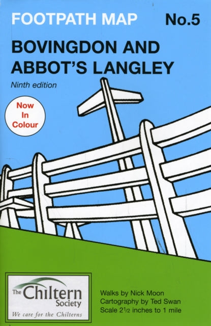 Chiltern Society Footpath Map No. 5 - Bovingdon