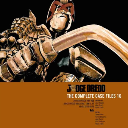 Judge Dredd: The Complete Case Files 16