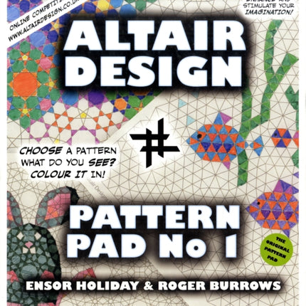 Altair Design Pattern Pad: Geometrical Colouring Book: Bk. 1