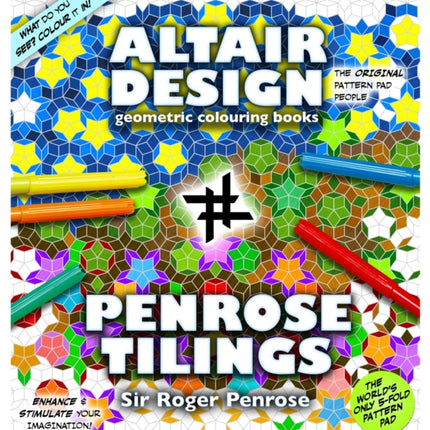 Altair Design - Penrose Tilings: Geometrical Colouring Book