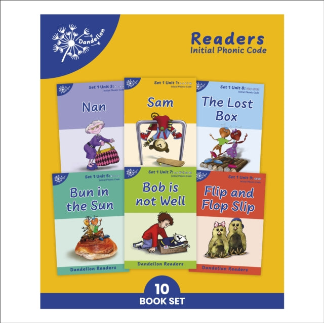 Phonic Books Dandelion Readers Set 1 Units 110