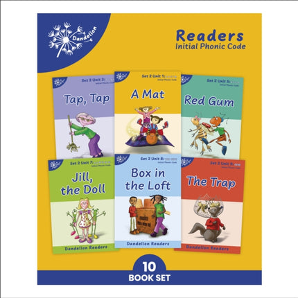 Phonic Books Dandelion Readers Set 2 Units 110